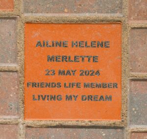 AILINE HELENE MERLETTE "FRIENDS LIFE MEMBER"